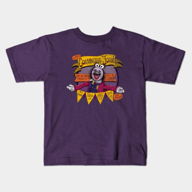 Convincing John Kids T-Shirt by jywear